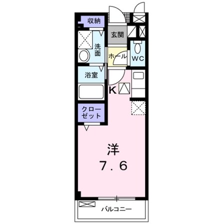 ヴェルデの物件間取画像